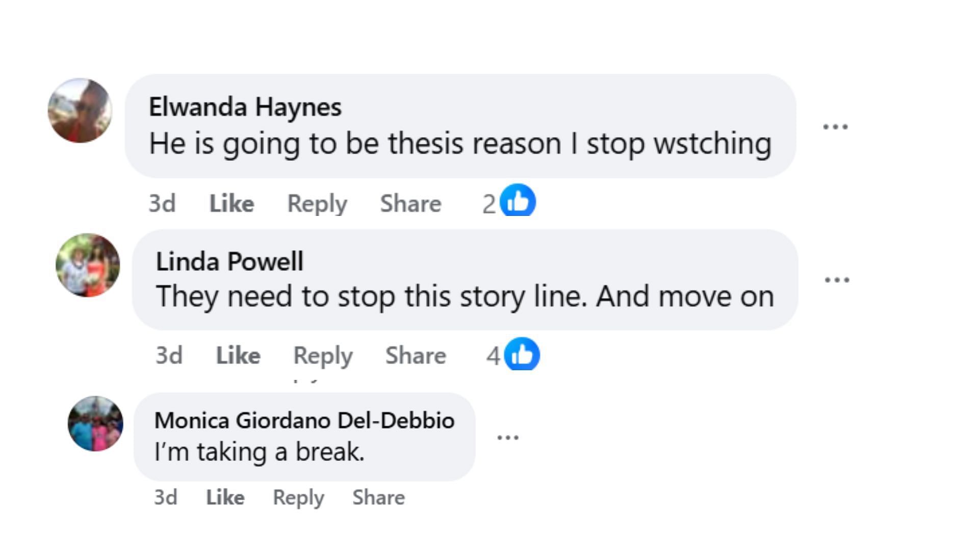 Comments by fans on the post (Image via Facebook/Gethro Dorcent)